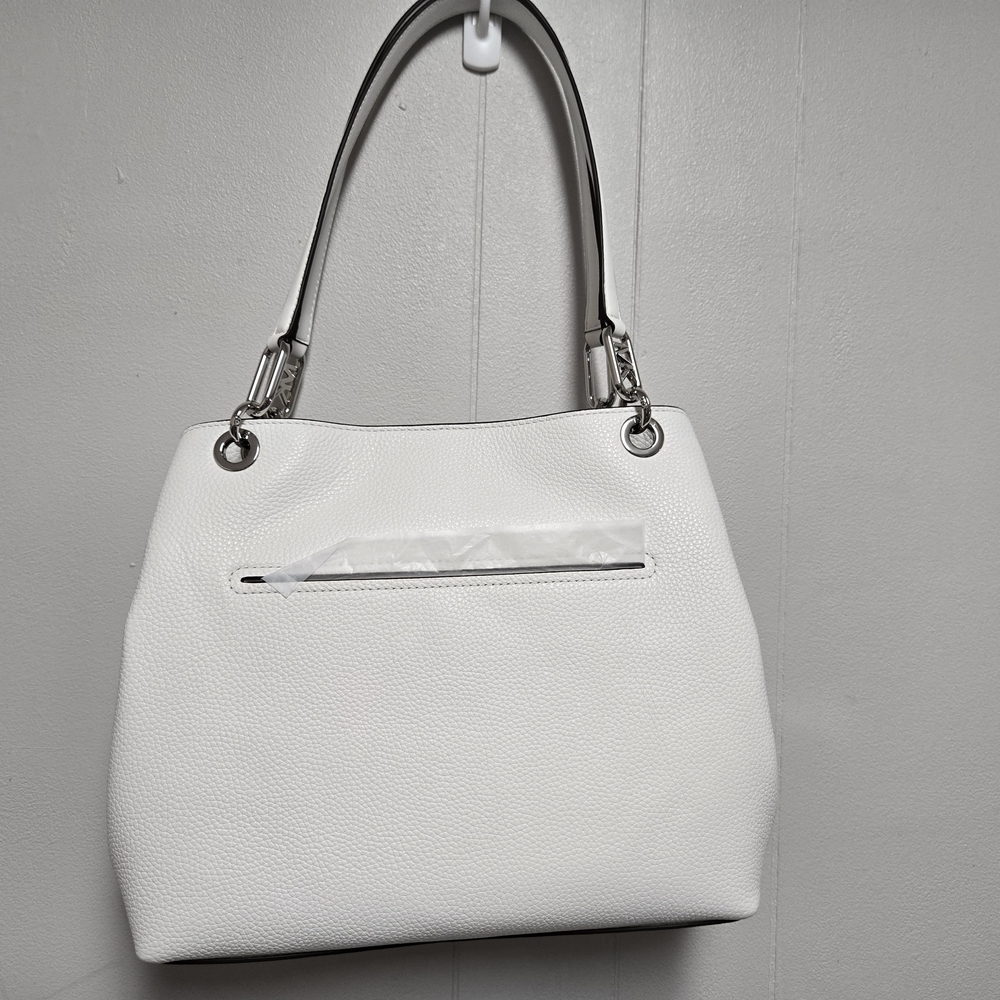 Michael Kors Collection White Shoulder Bag